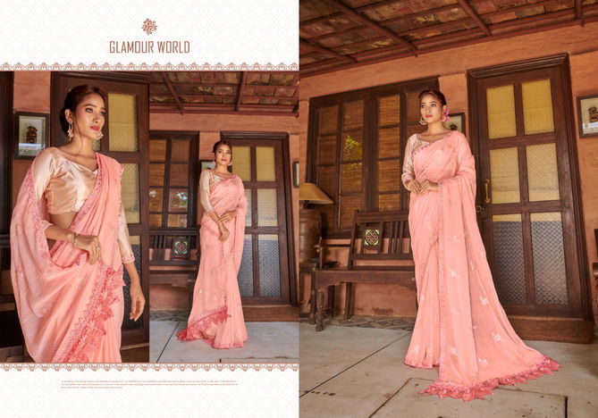 Kalavathi By Ynf Chiffon Party Wear Sarees Catalog
